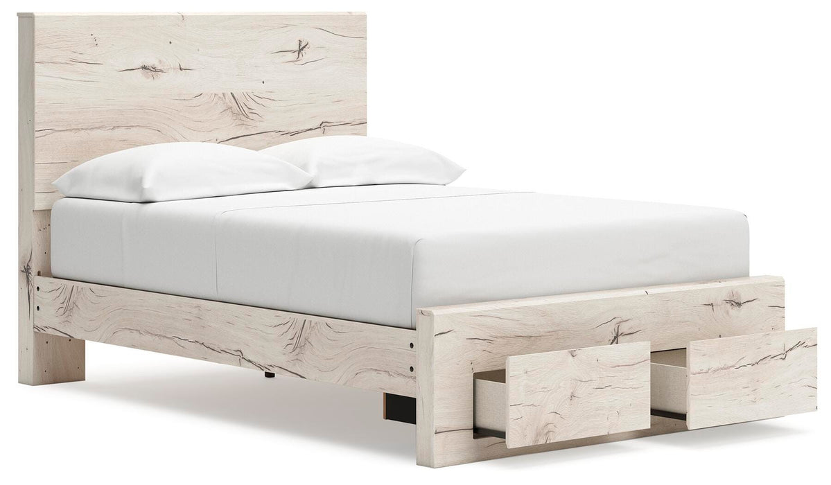 Lawroy Panel Storage Bed - Furniture Gallery