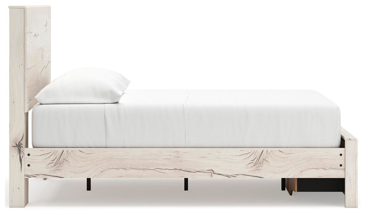 Lawroy Panel Storage Bed - Furniture Gallery