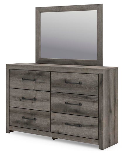 Graystorm Dresser and Mirror - Furniture Gallery
