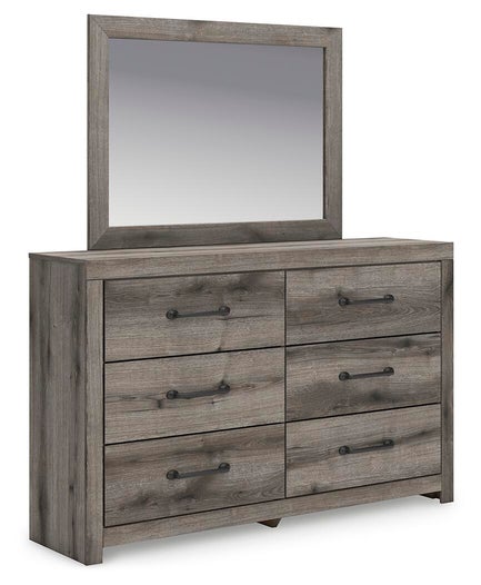Graystorm Dresser and Mirror - Furniture Gallery