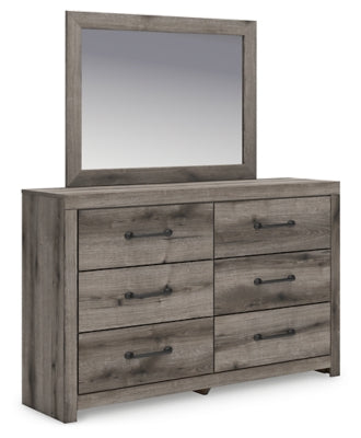 Graystorm Dresser and Mirror - Furniture Gallery