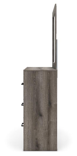 Graystorm Dresser and Mirror - Furniture Gallery