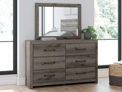 Graystorm Dresser and Mirror - Furniture Gallery