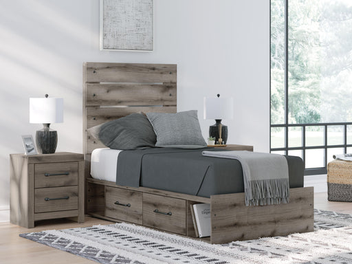 Graystorm Bed with Storage - Furniture Gallery
