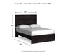Belachime Bed - Furniture Gallery