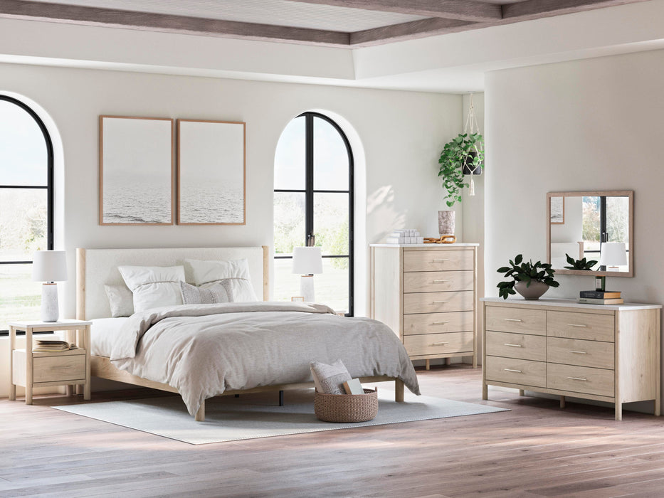 Cadmori Dresser and Mirror - Furniture Gallery