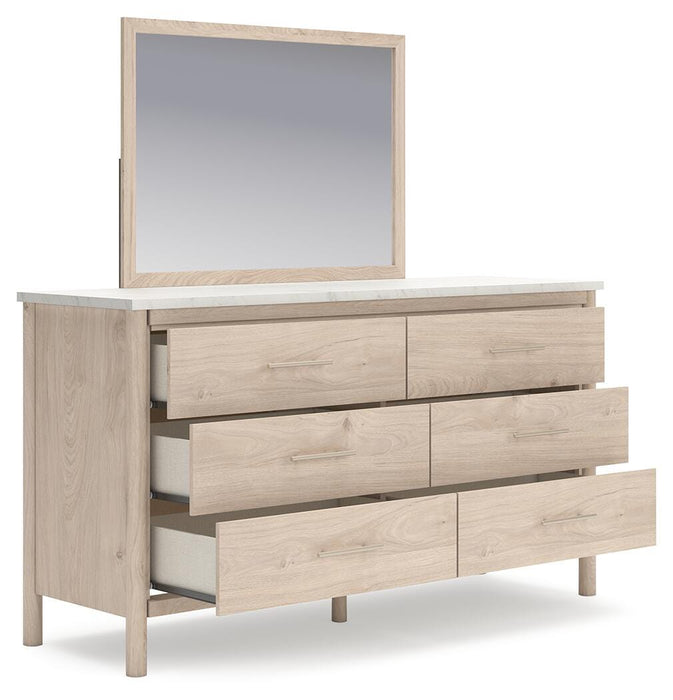 Cadmori Dresser and Mirror - Furniture Gallery