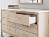 Cadmori Dresser and Mirror - Furniture Gallery