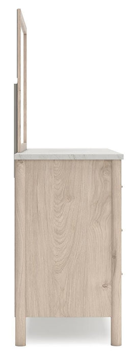 Cadmori Dresser and Mirror - Furniture Gallery