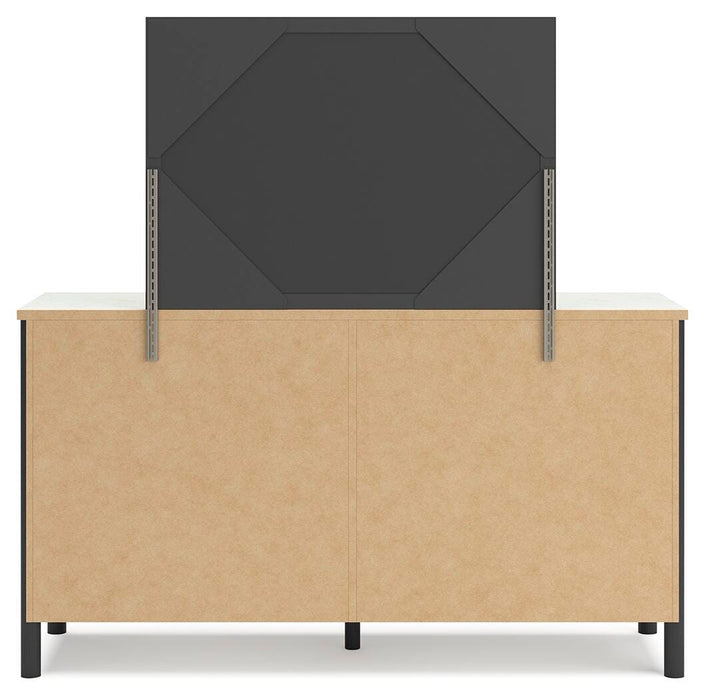 Cadmori Dresser and Mirror - Furniture Gallery
