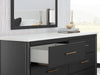 Cadmori Dresser and Mirror - Furniture Gallery