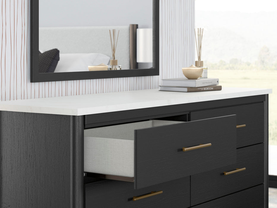 Cadmori Dresser and Mirror - Furniture Gallery