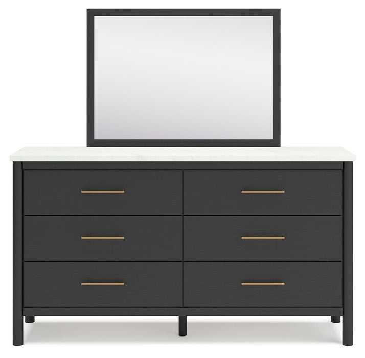 Cadmori Dresser and Mirror - Furniture Gallery