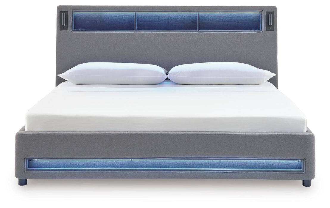 Verishaw Upholstered Bed - Furniture Gallery
