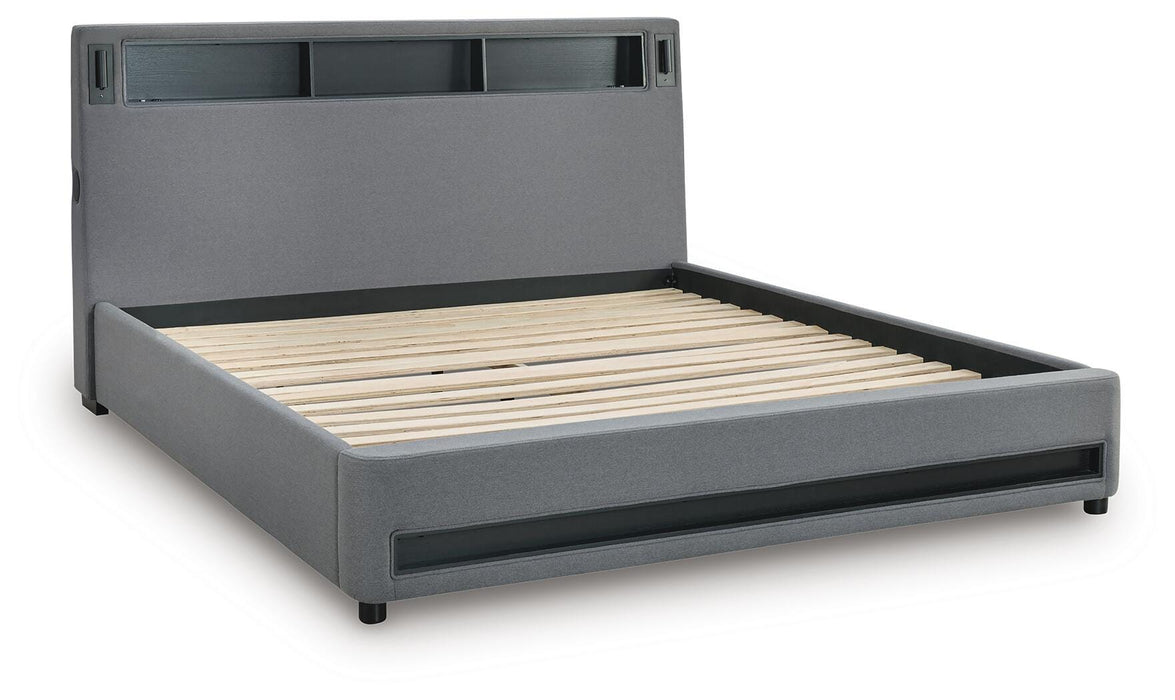Verishaw Upholstered Bed - Furniture Gallery