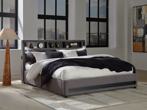 Verishaw Upholstered Bed - Furniture Gallery