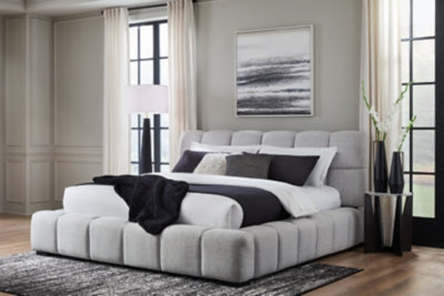 Grendusk Upholstered Bed - Furniture Gallery