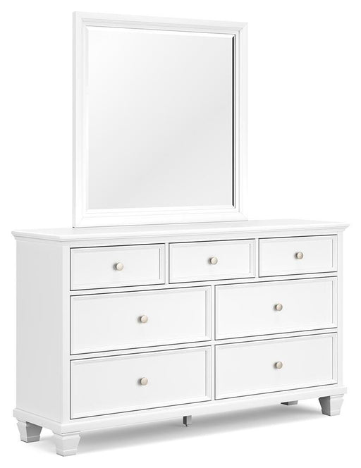 Fortman Dresser and Mirror - Furniture Gallery