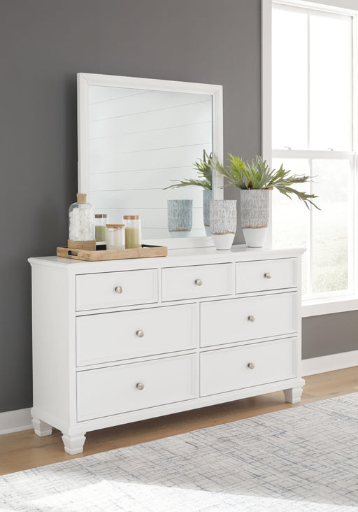 Fortman Dresser and Mirror - Furniture Gallery