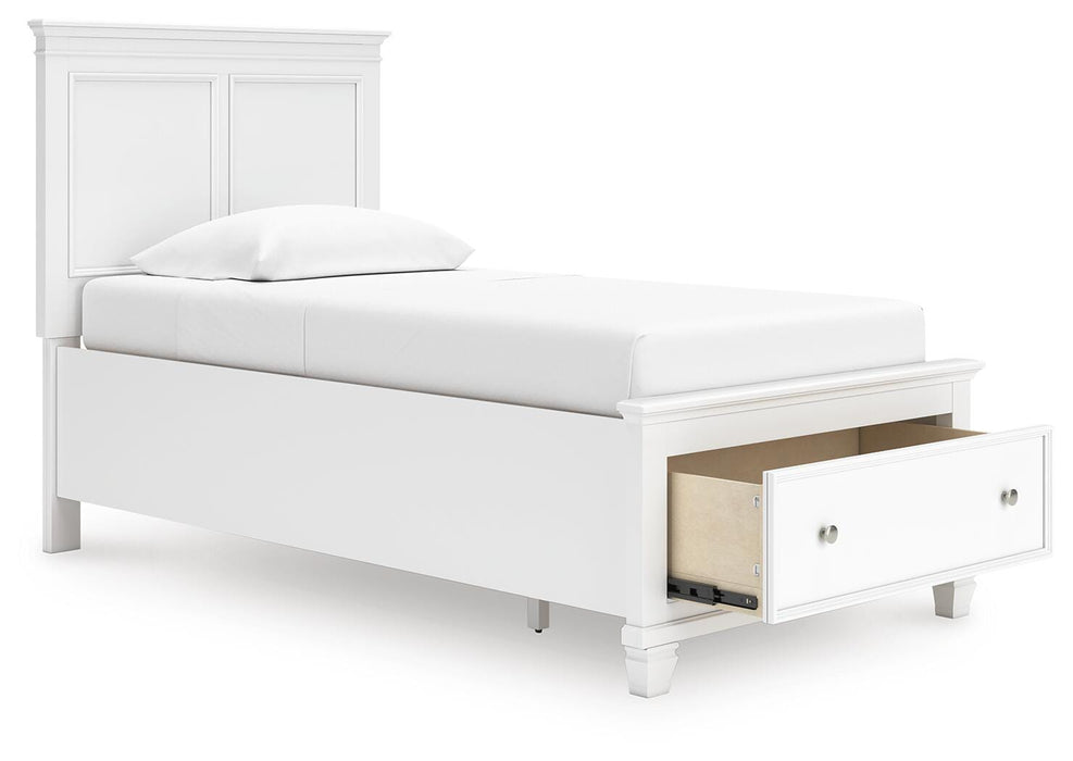 Fortman Panel Storage Bed - Furniture Gallery