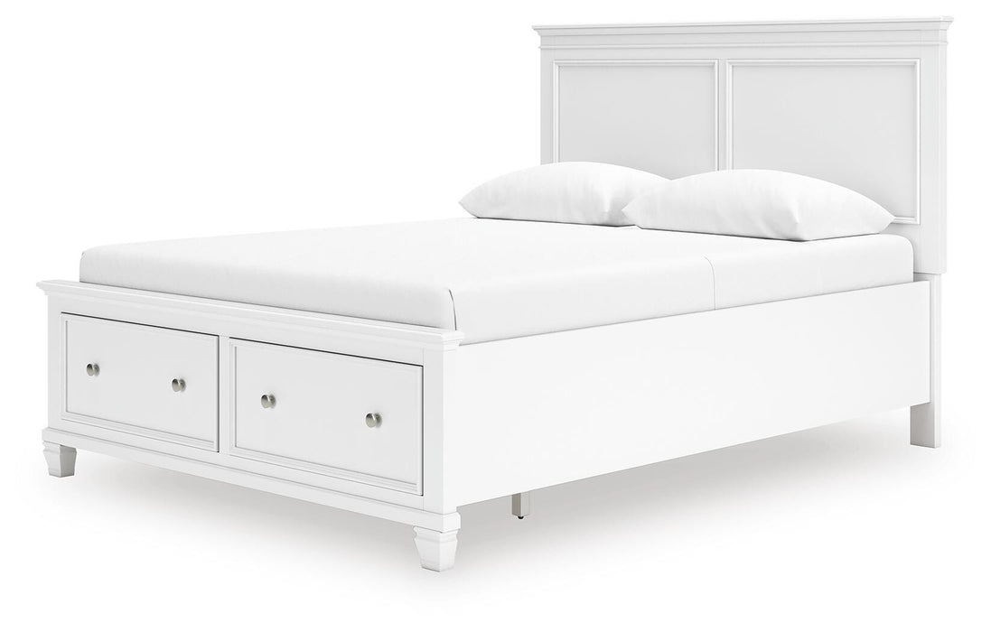 Fortman Panel Storage Bed - Furniture Gallery