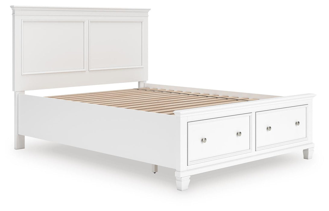 Fortman Panel Storage Bed - Furniture Gallery