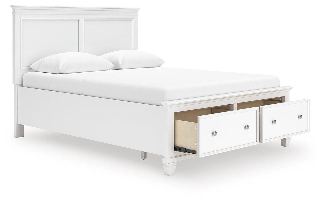 Fortman Panel Storage Bed - Furniture Gallery