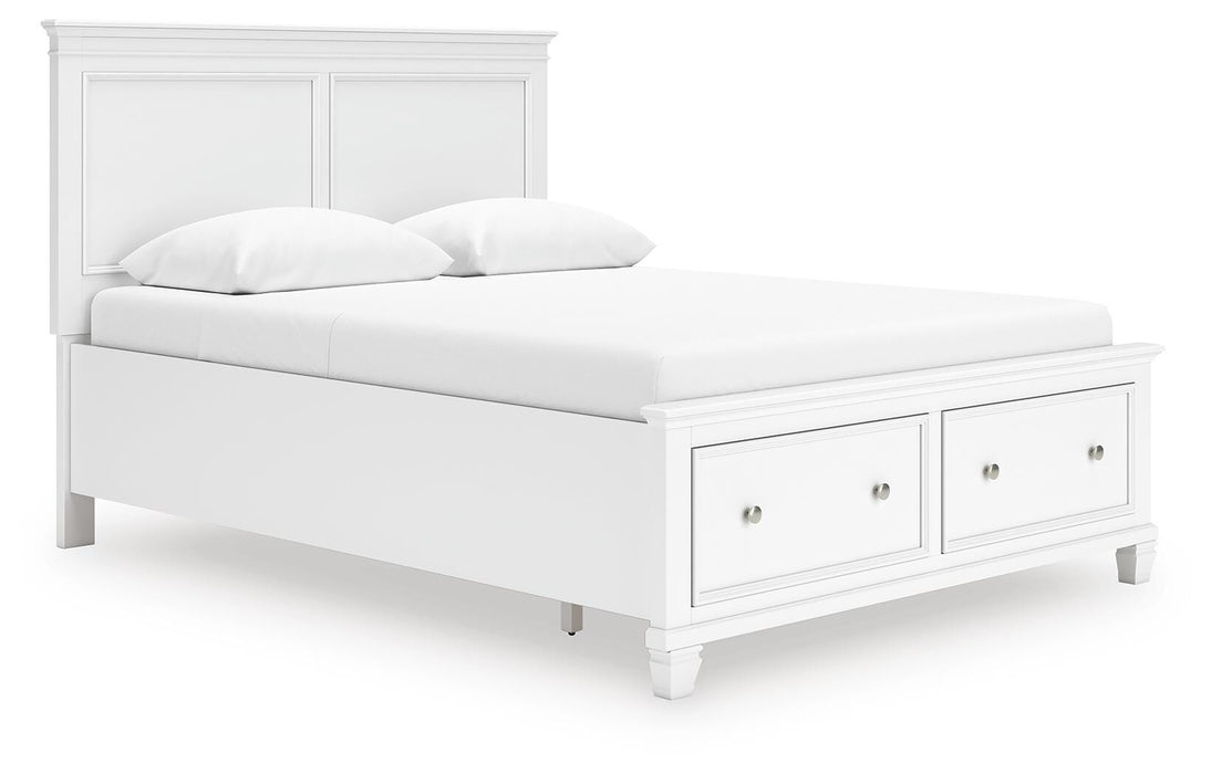 Fortman Panel Storage Bed - Furniture Gallery