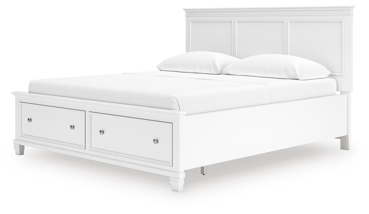 Fortman Panel Storage Bed - Furniture Gallery