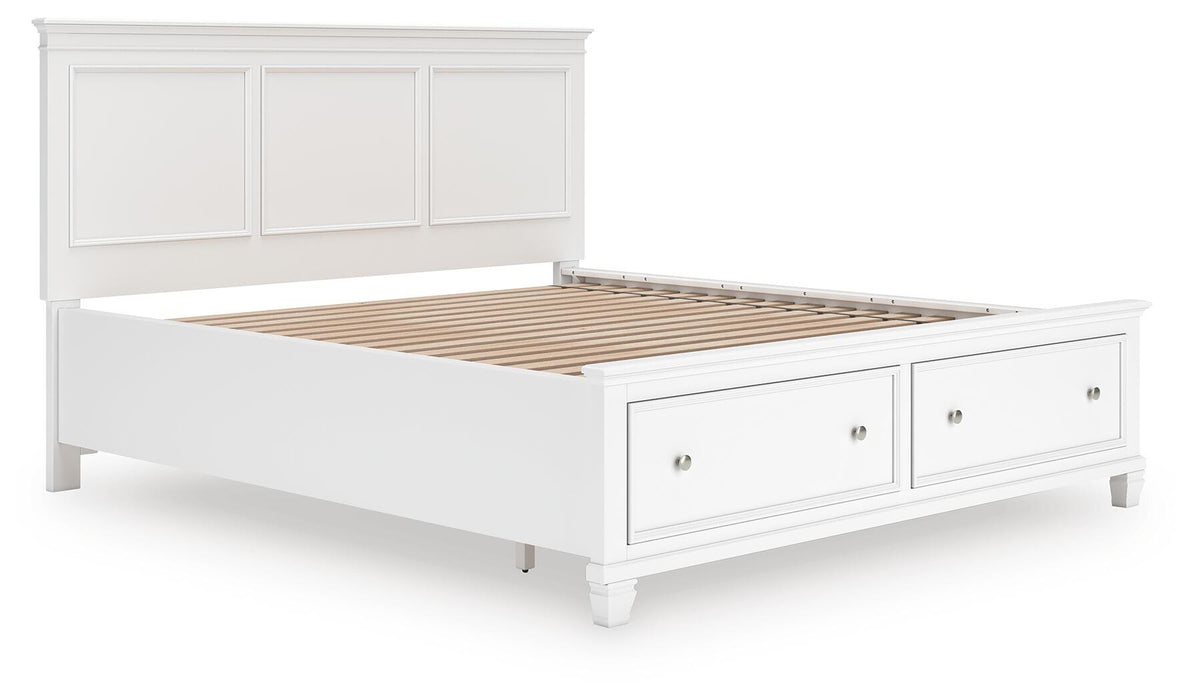 Fortman Panel Storage Bed - Furniture Gallery