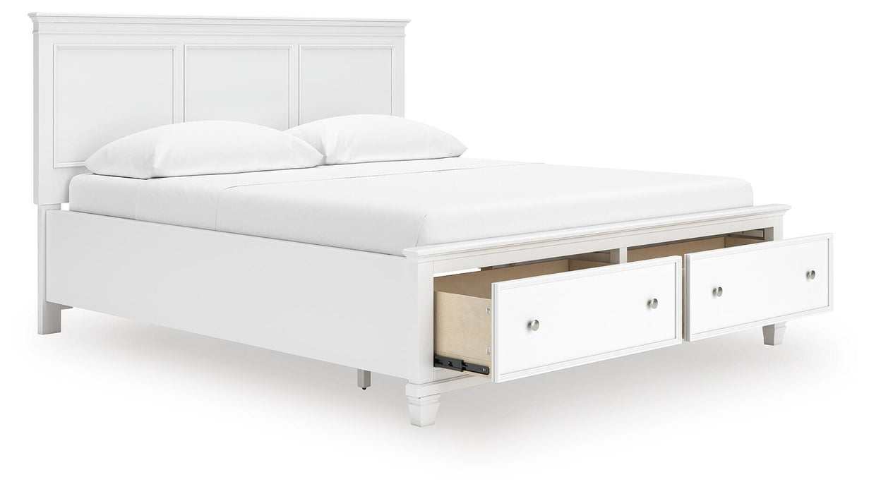 Fortman Panel Storage Bed - Furniture Gallery