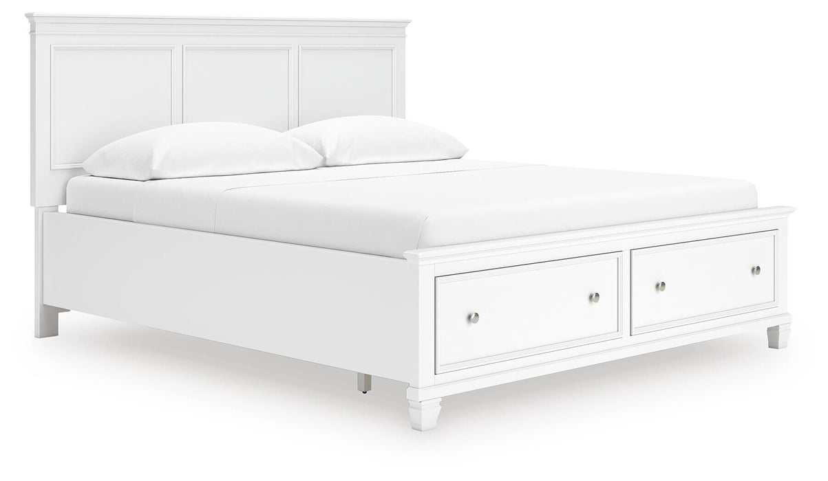 Fortman Panel Storage Bed - Furniture Gallery