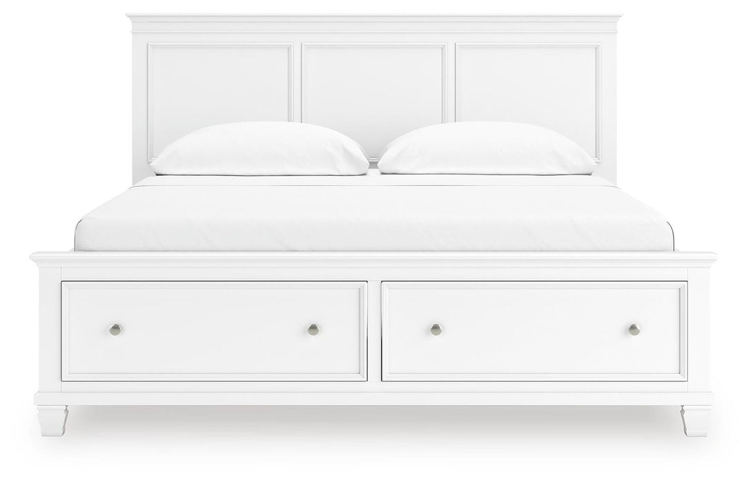 Fortman Panel Storage Bed - Furniture Gallery