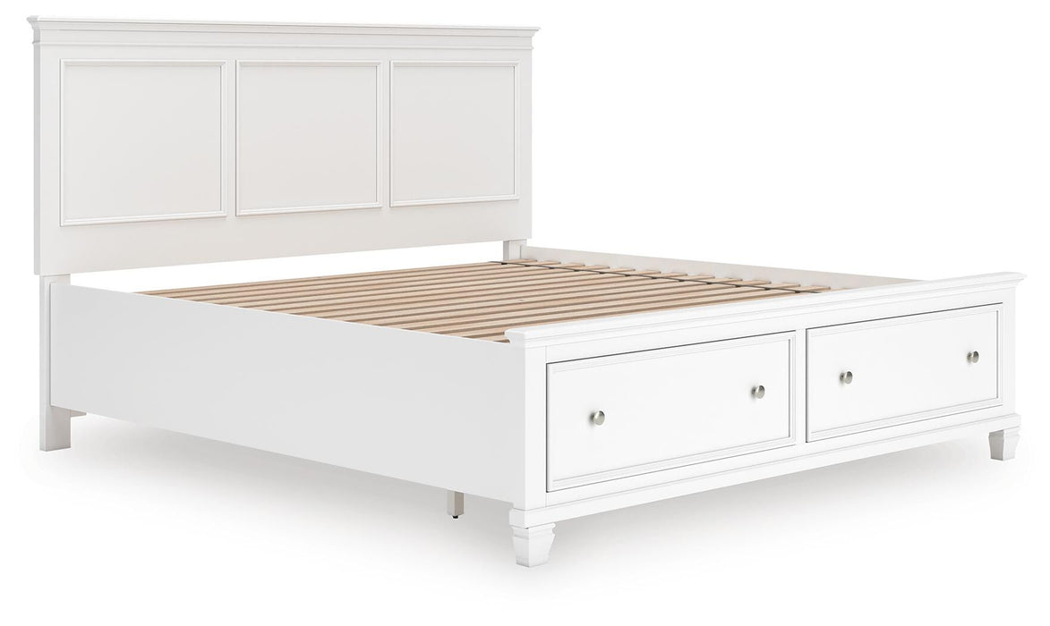 Fortman Panel Storage Bed - Furniture Gallery