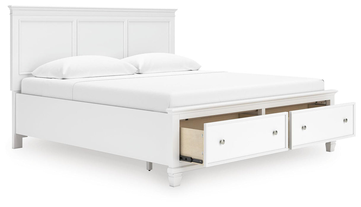 Fortman Panel Storage Bed - Furniture Gallery