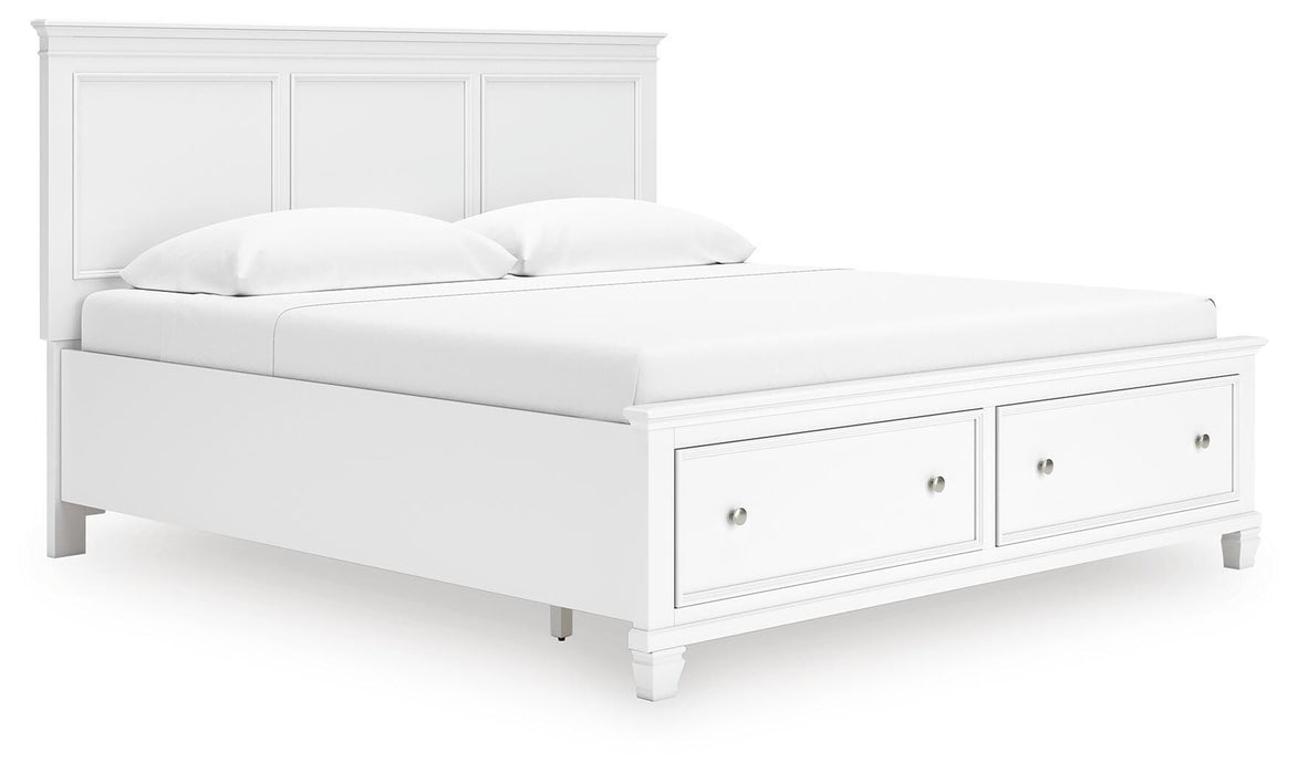 Fortman Panel Storage Bed - Furniture Gallery