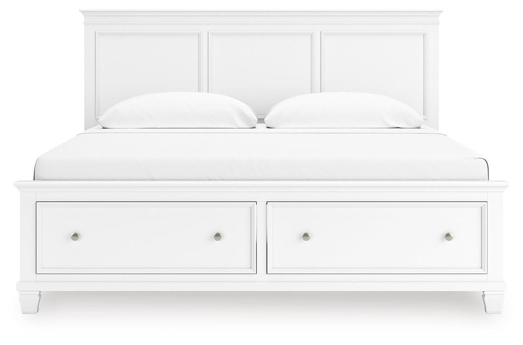 Fortman Panel Storage Bed - Furniture Gallery