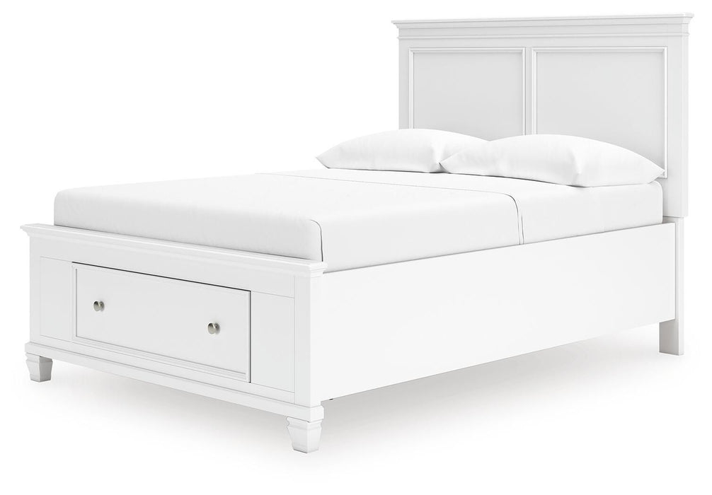 Fortman Panel Storage Bed - Furniture Gallery