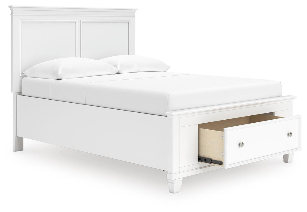 Fortman Panel Storage Bed - Furniture Gallery