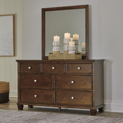 Danabrin Dresser and Mirror - Furniture Gallery