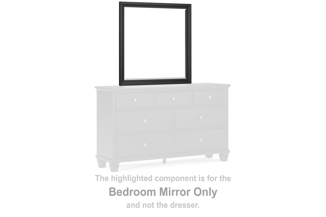 Lanolee Bedroom Mirror - Furniture Gallery