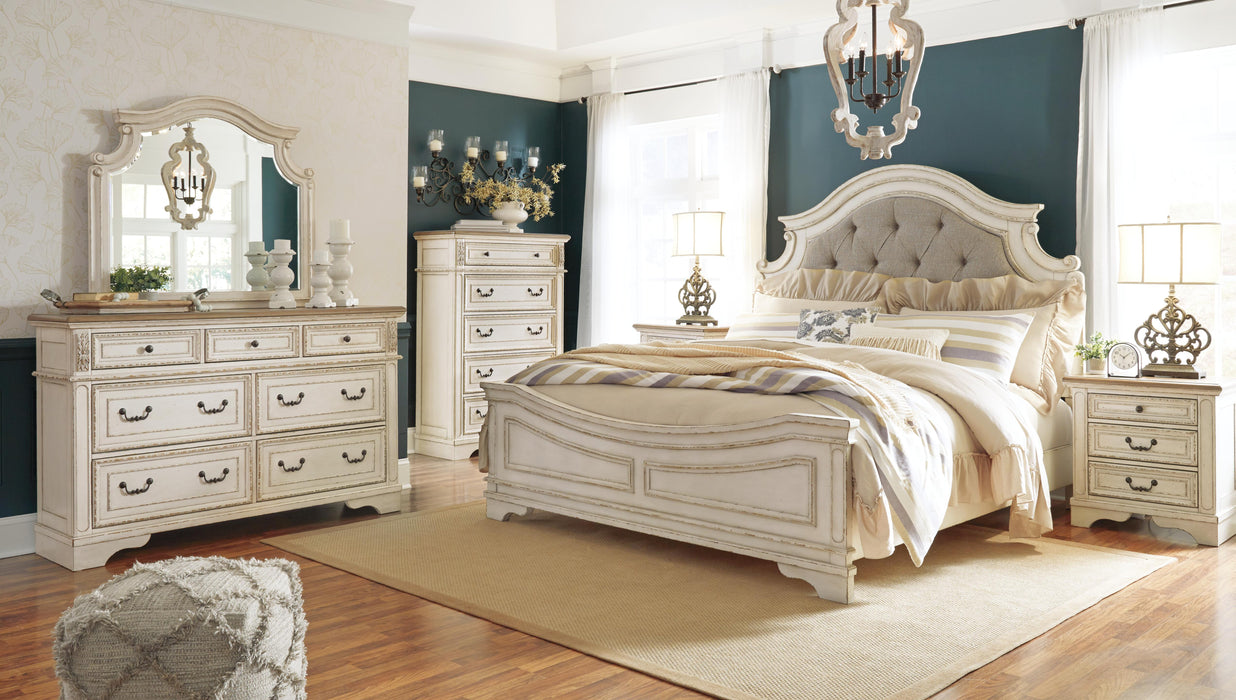 Realyn Upholstered Bed - Furniture Gallery