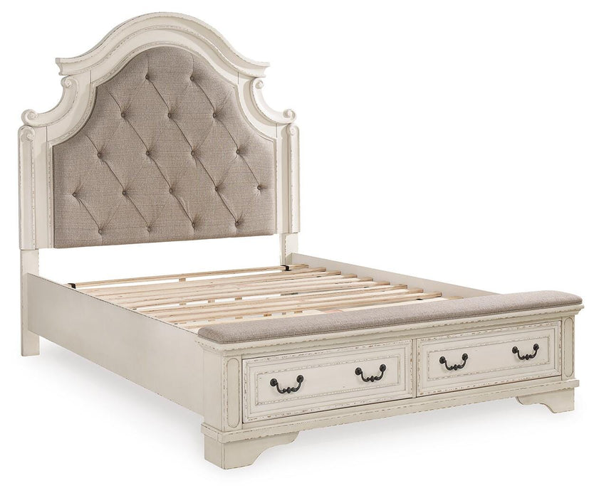 Realyn Upholstered Bed - Furniture Gallery