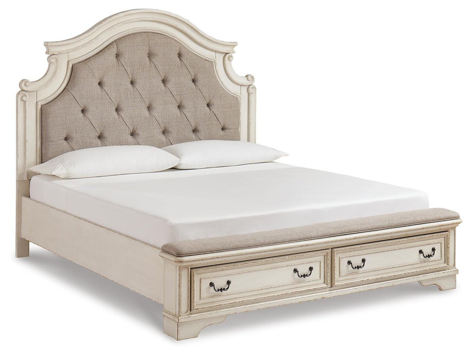 Realyn Upholstered Bed - Furniture Gallery