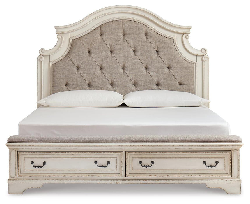 Realyn Upholstered Bed - Furniture Gallery