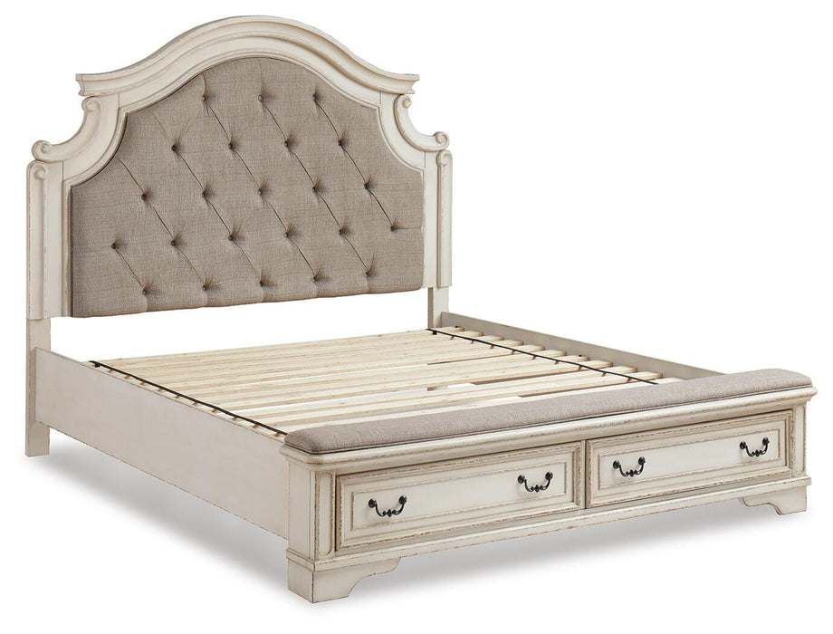 Realyn Upholstered Bed - Furniture Gallery