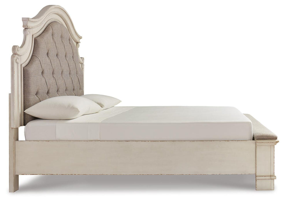 Realyn Upholstered Bed - Furniture Gallery