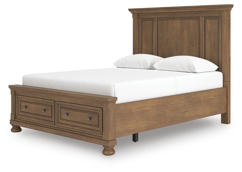 Feddinger Panel Storage Bed - Furniture Gallery