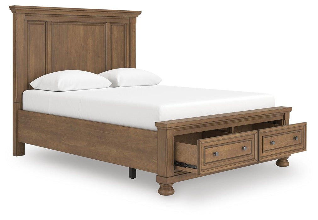 Feddinger Panel Storage Bed - Furniture Gallery