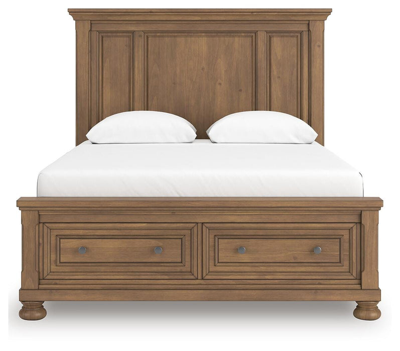 Feddinger Panel Storage Bed - Furniture Gallery